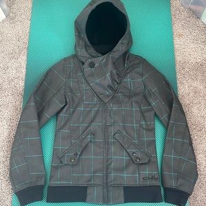 Oakley Womens zip up insulated Water repellant Snow jacket size XS